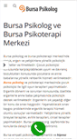 Mobile Screenshot of bursapsikolog.org